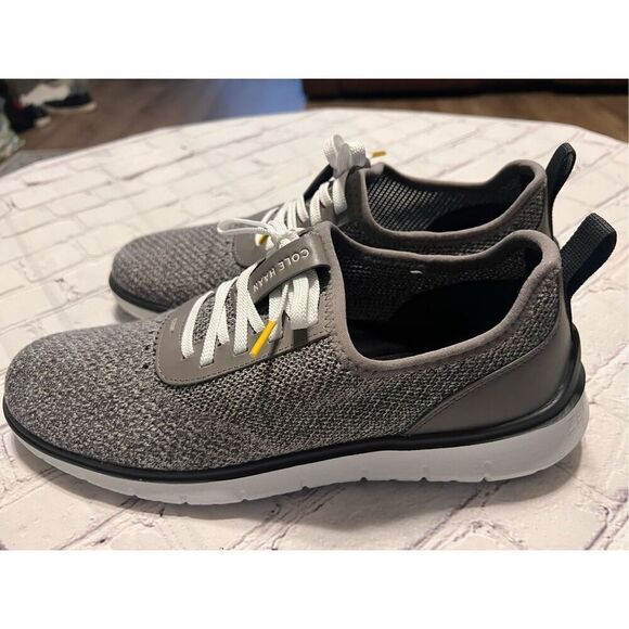 Cole Haan Men's Size 11 ZeroGrand Stitch Lite Sneaker Gray Tweed Casual Shoe - Picture 7 of 16